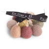 Anhänger Mini Eggs Filzei 8er Set bunt