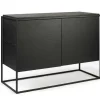 Anrichte Monolith Eiche schwarz B 110 cm