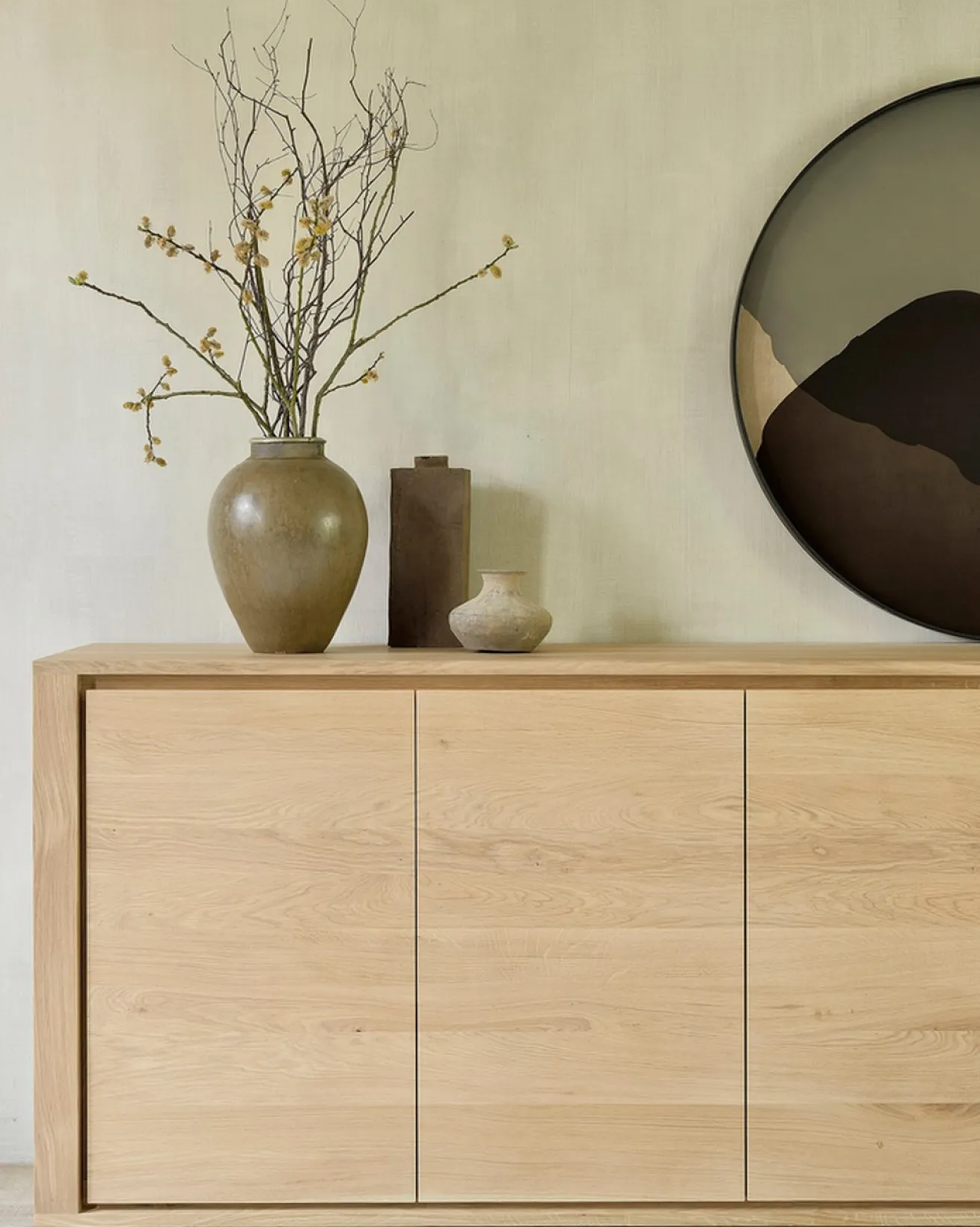 Anrichte Shadow Eiche massiv B 156 cm