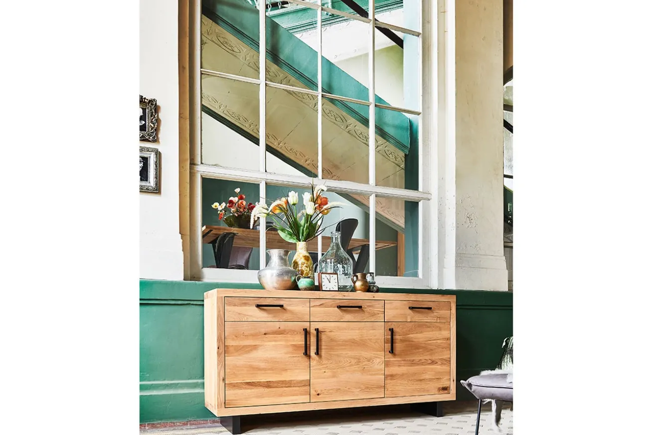 Anrichte Woodstock rustikale Eiche B 210 cm