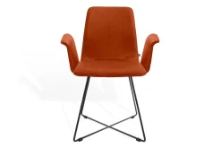 Armlehnstuhl Maverick Stoff orange