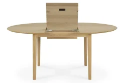 Ausziehtisch Bok Eiche natur D 129 cm