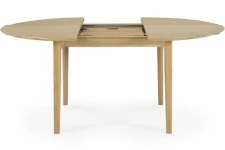 Ausziehtisch Bok Eiche natur D 129 cm
