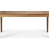 Ausziehtisch Bok Teak massiv B 160 cm