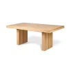 Ausziehtisch Double Eiche massiv 200-300 cm