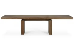 Ausziehtisch Double Teak massiv B 200 cm