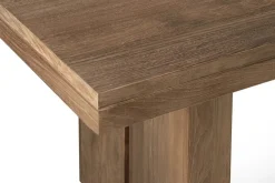 Ausziehtisch Double Teak massiv B 200 cm