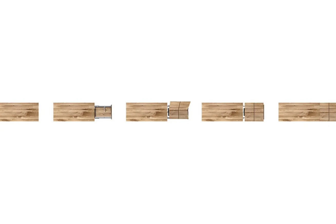 Ausziehtisch Massivholz 140-220 konfigurierbar