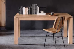 Ausziehtisch Slice Eiche massiv 140 cm