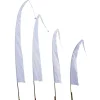 Bali Fahne Sanur 6 Meter weiss