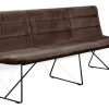 Bank Arva Light 3,5-Sitzer Stoff braun