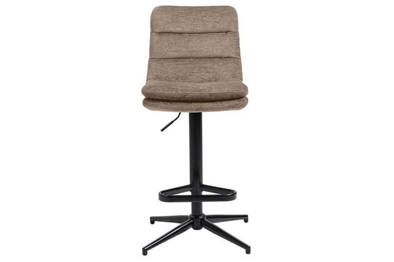 Barhocker Cole Stoff taupe