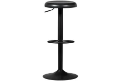 Barhocker Isa schwarz verstellbar