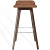 Barhocker Maverick Leder braun H 93 cm