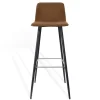Barhocker Maverick Leder braun H 106 cm
