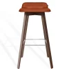 Barhocker Maverick Stoff orange H 93 cm