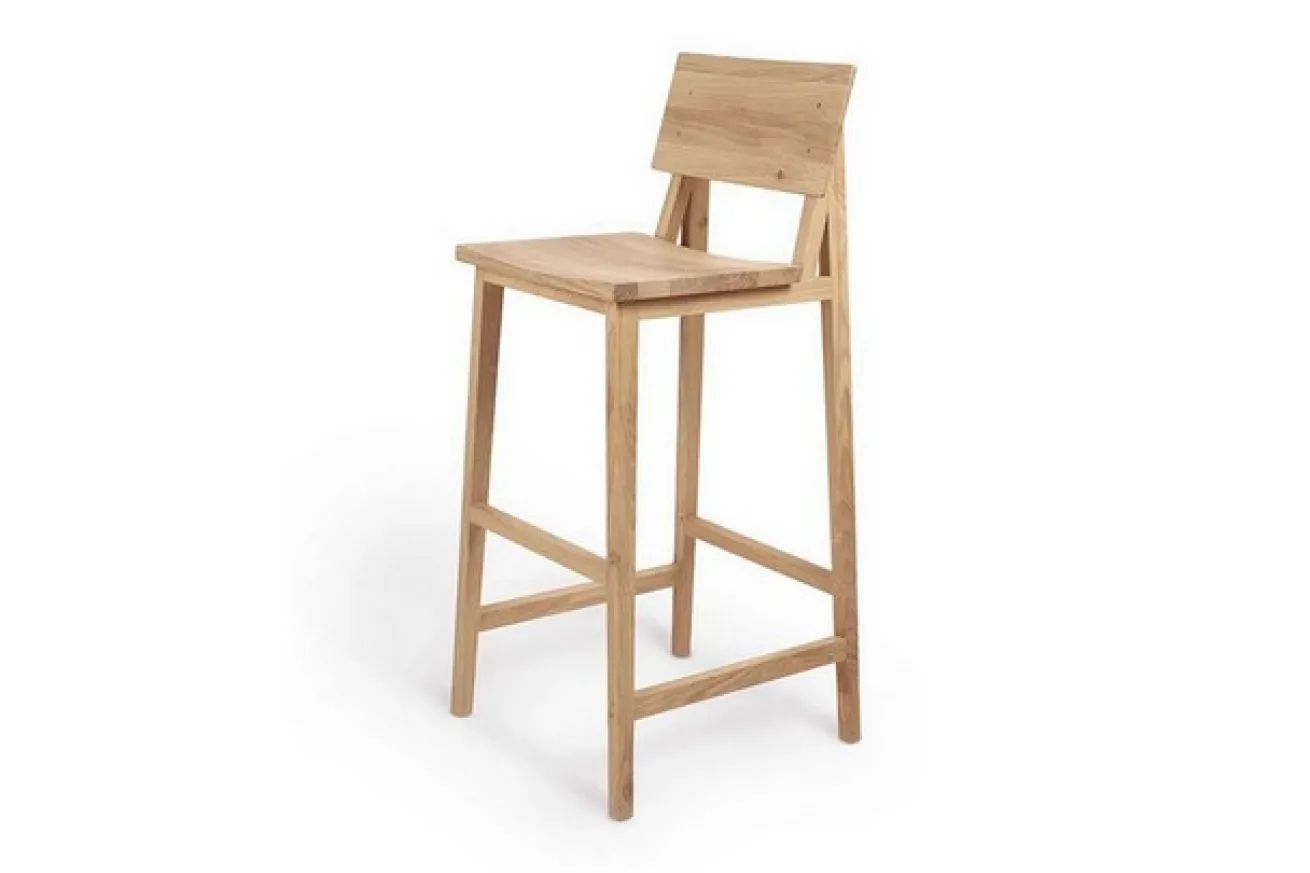 Barhocker N4 Eiche natur H 110 cm