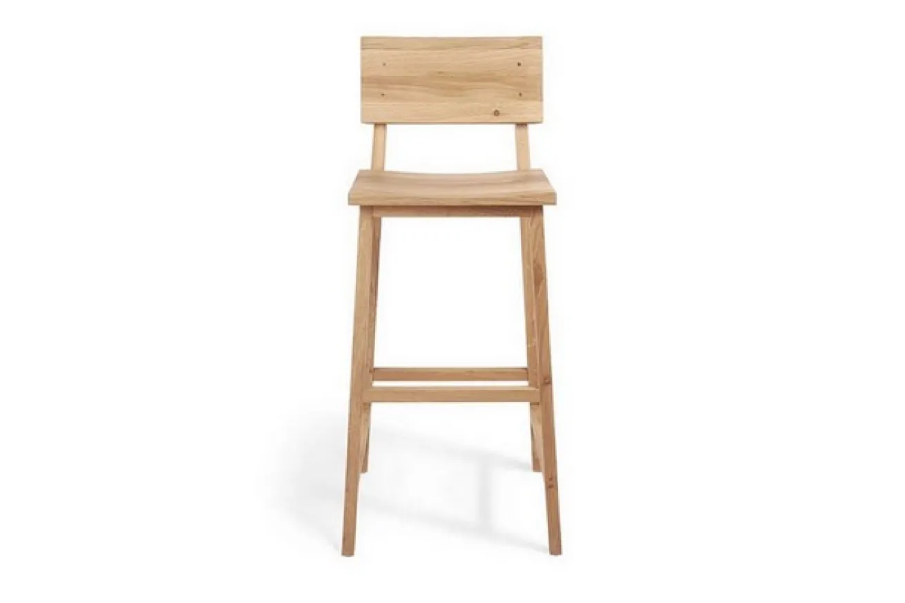 Barhocker N4 Eiche natur H 110 cm