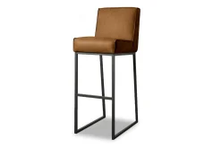 Barstuhl Zonda Leder Medium cognac