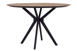 Bartisch Metropole Teak Metall D 140 cm