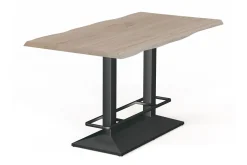 Bartisch Toulon Double Eiche Naturkante
