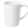 Becher Porcelino weiß H 11cm