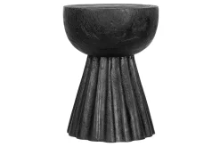 Beisteller Trophy Massivholz schwarz