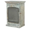 Beistellschrank Vintage blau