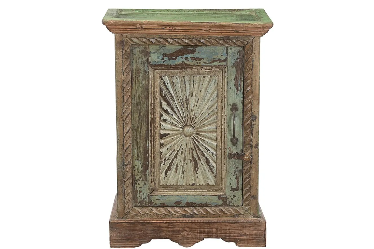 Beistellschrank Vintage grün