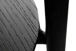 Beistelltisch Bok Eiche schwarz