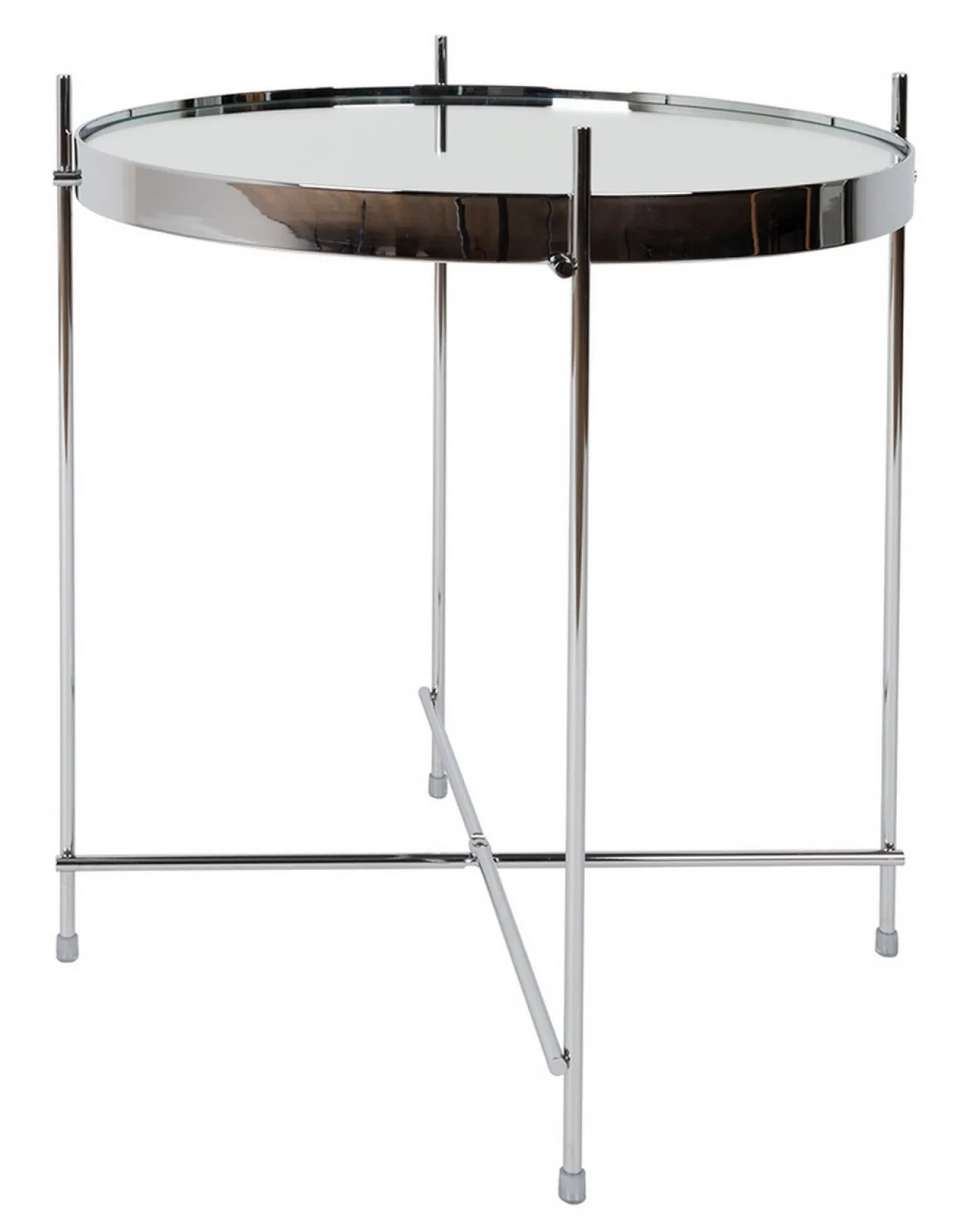 Beistelltisch Cupid silber H 45 cm