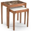 Beistelltisch 2er-Set Gats Marmor