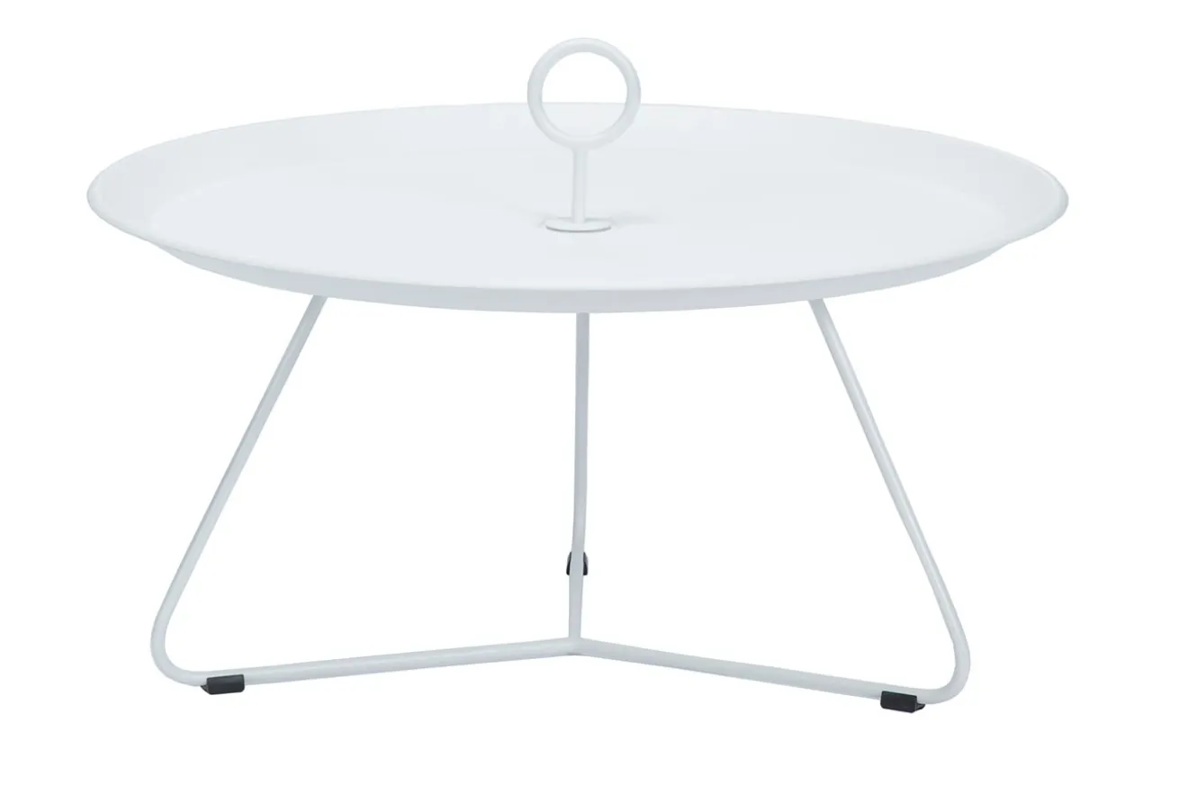 Beistelltisch Eyelet weiss D 70 cm