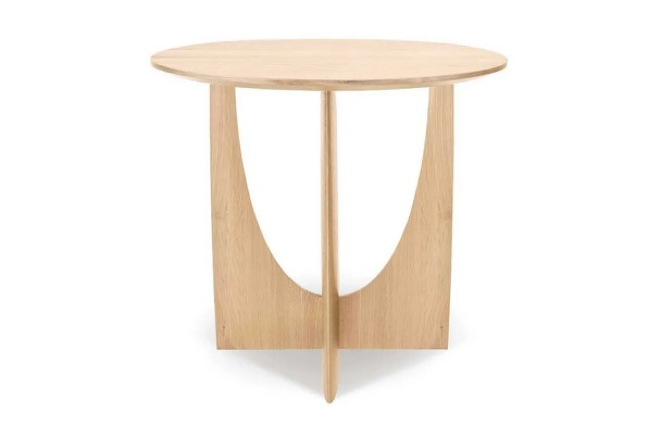 Beistelltisch Geometric Eiche natur