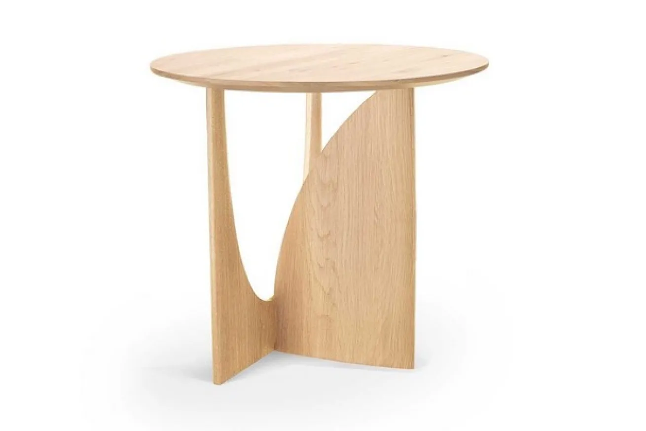 Beistelltisch Geometric Eiche natur