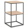 Beistelltisch Marc Eiche weiß 45 cm