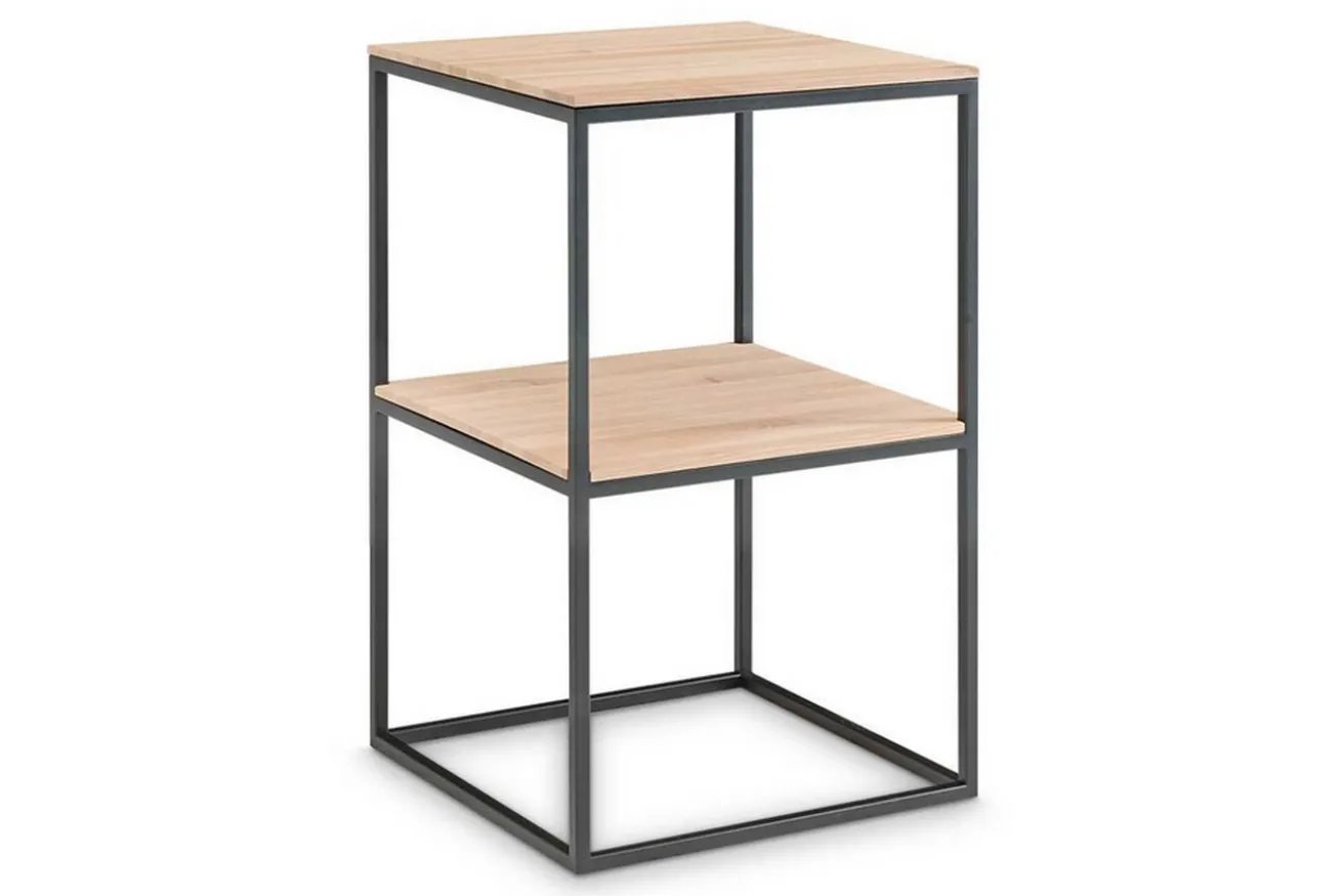 Beistelltisch Marc Eiche weiß 45 cm