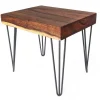 Beistelltisch Massivholz Suar ca 60*40 cm