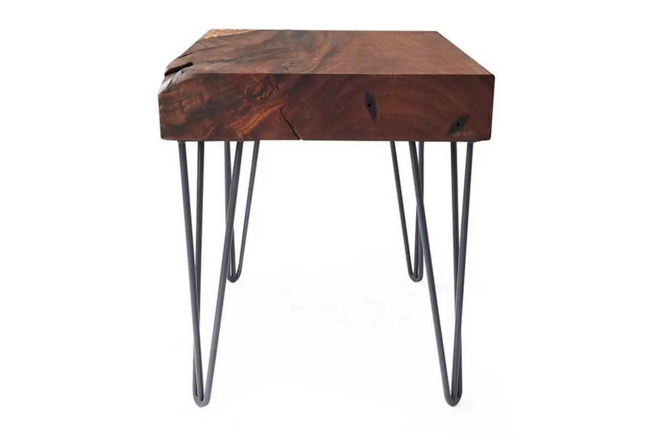 Beistelltisch Massivholz Suar ca 60*40 cm