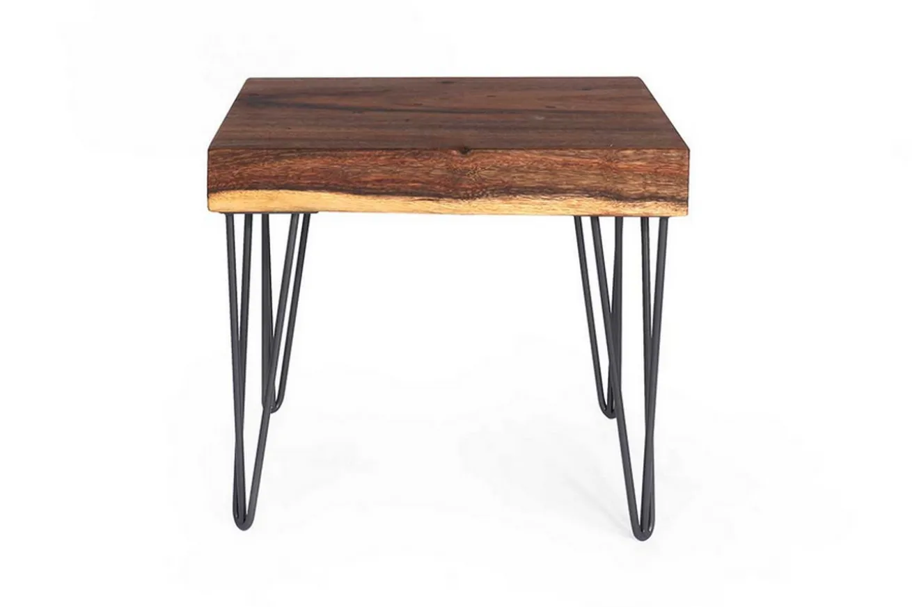 Beistelltisch Massivholz Suar ca 60*40 cm