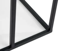 Beistelltisch schwarz 39x39 cm