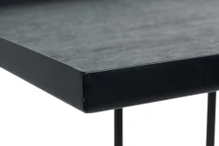 Beistelltisch schwarz 39x39 cm