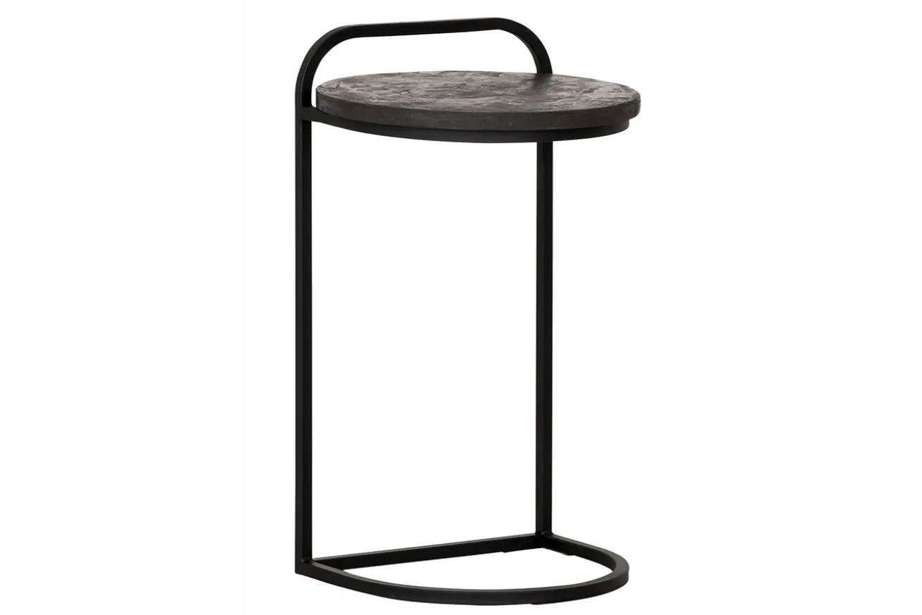 Beistelltisch Soho Mortex schwarz D 35 cm