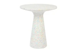 Beistelltisch Vicky recycled H 45 cm weiss