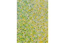 Bild Flower Boat grün 100x80 cm