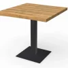 Bistrotisch Eiche Stahl 50 cm