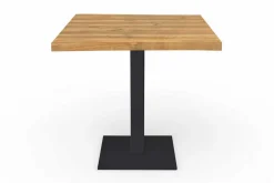 Bistrotisch Eiche Stahl 50 cm
