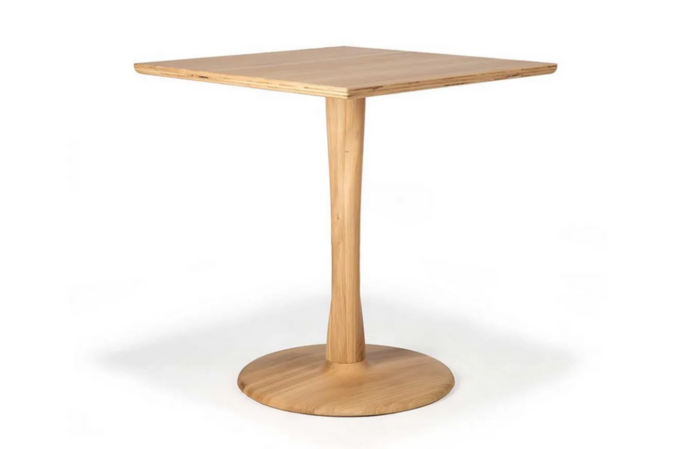 Bistrotisch Torsion Eiche natur B 70 cm