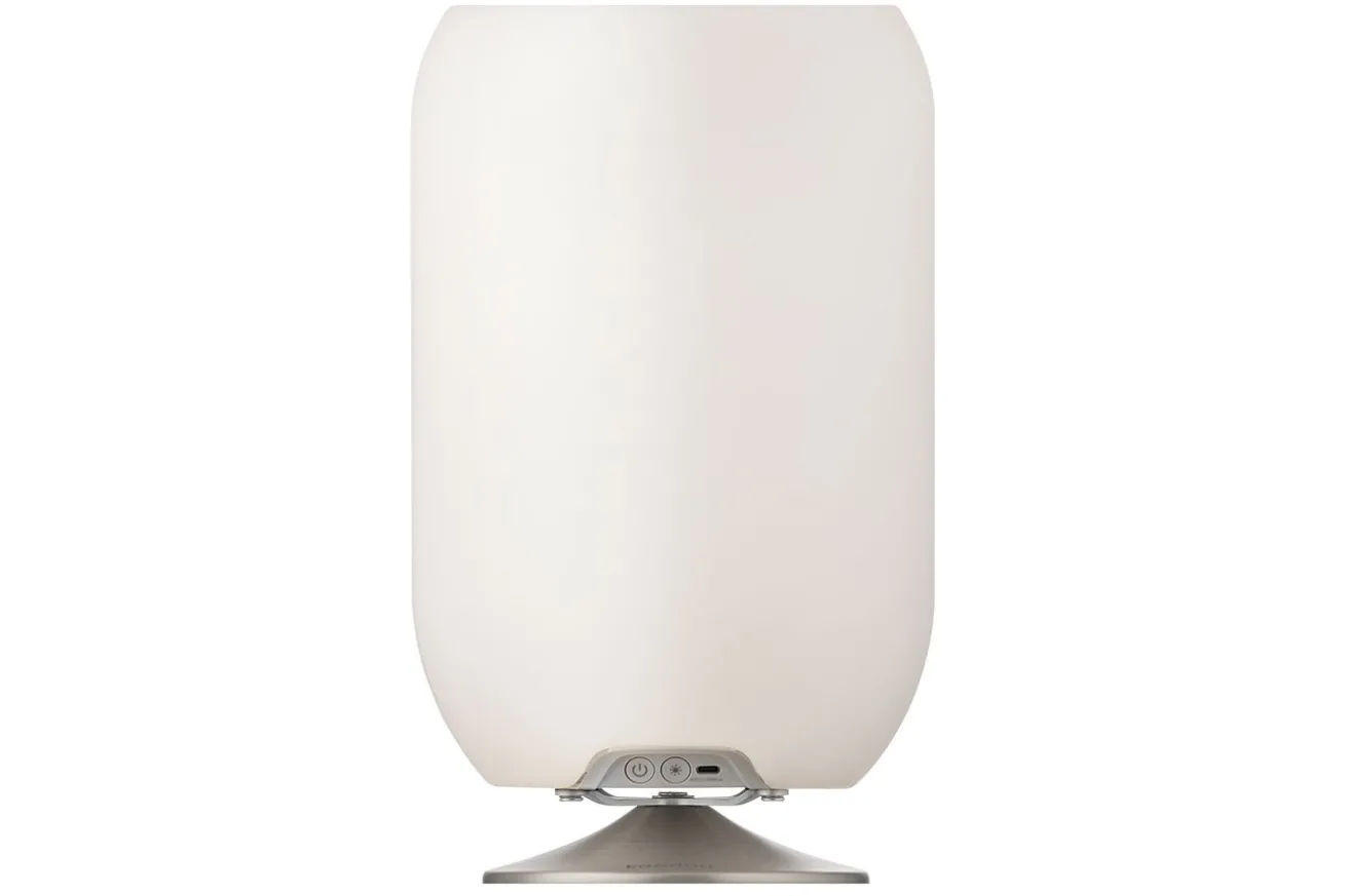 Bluetooth Lautsprecher Atmos silber D22cm