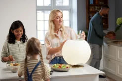 Bluetooth Lautsprecher Sphere silber